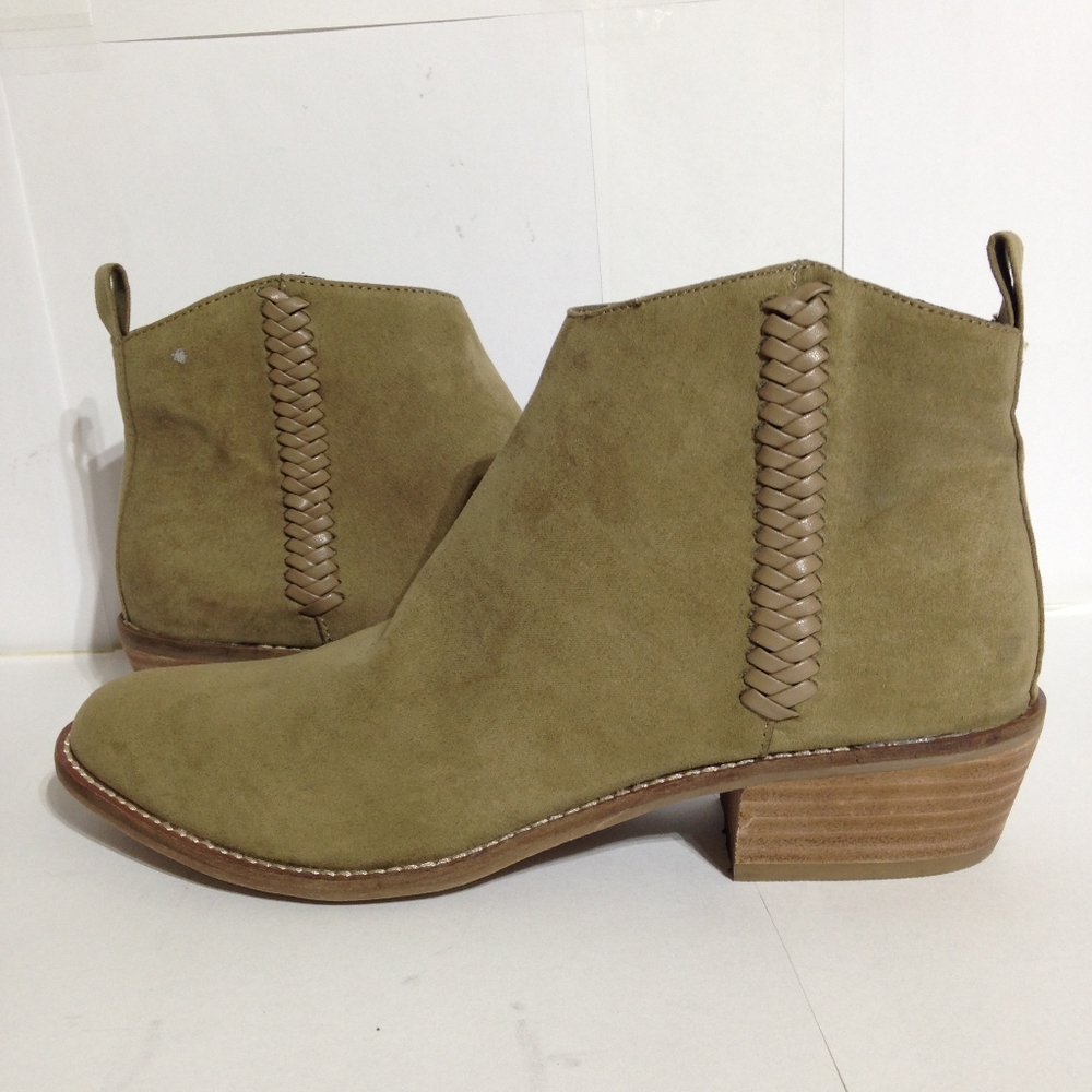dv8 dolce vita contrast stitch braided booties 7 - Picture 9 of 13